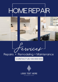 Contemporary Home Renovation Poster