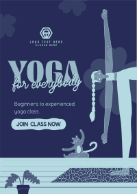 Join A Class Yoga Flyer