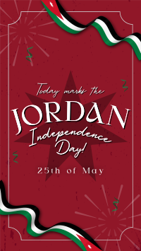 Jordan Independence Ribbon Facebook Story