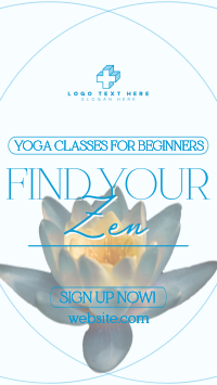 Yoga Lotus Zen Instagram Reel Image Preview