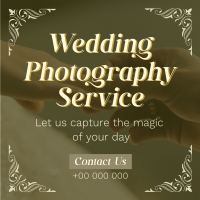 Floral Wedding Videographer Linkedin Post