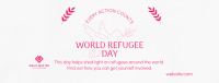 World Refugee Support Facebook Cover Design