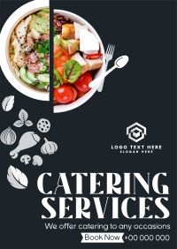 Food Bowls Catering Flyer