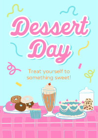 Dessert Picnic Buffet Poster Design