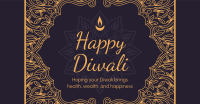 Fancy Diwali Greeting Facebook Ad