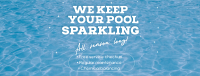 Sparkling Pool Services Facebook Cover