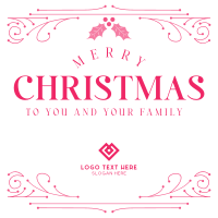 Christmas Holiday Ornament Linkedin Post Image Preview