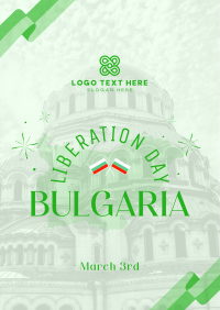 Bulgaria Liberation Day Flyer