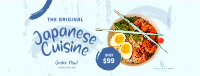 Original Japanese Cuisine Facebook Cover
