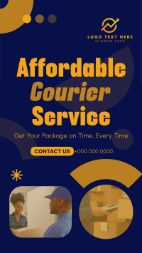 Affordable Courier Service Instagram Story