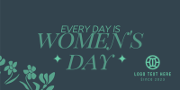 Women's Day Everyday Twitter Post