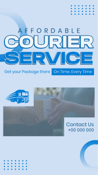 Affordable Courier Service Video