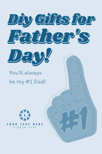 Daddy's Love Pinterest Pin Design