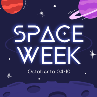 Space Week Event Instagram Post