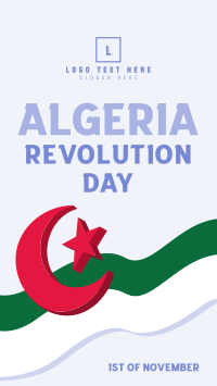 Algeria Revolution Day Facebook Story