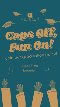 Caps Off Fun On Graduation Party YouTube Short