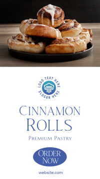 Cinnamon Rolls Elegant TikTok Video