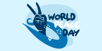 Peace Day Doodles Twitter Post