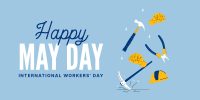 International Workers Day Twitter Post