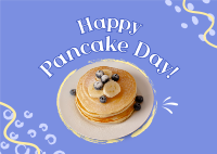 National Pancake Day Postcard