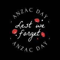 Anzac Day Emblem Instagram Post