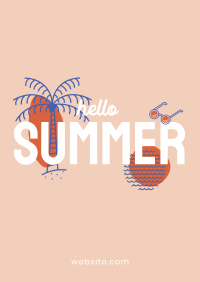 Hello Summer Poster