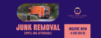 Garbage Removal Service Facebook Cover