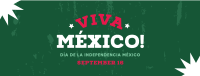 Viva Mexico Flag Facebook Cover