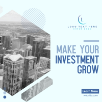 Make Your Investment Grow Instagram Post