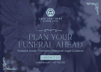 Funeral Services Postcard