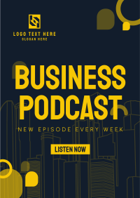 Corporate Podcast Poster