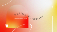 Design Tutorials YouTube Banner