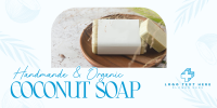 Organic Coconut Soap Twitter Post