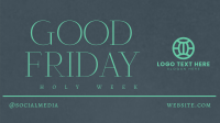 Good Friday Greeting Animation