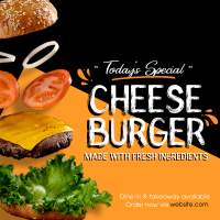 Deconstructed Cheeseburger Instagram Post