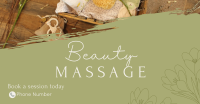 Beauty Massage Facebook Ad