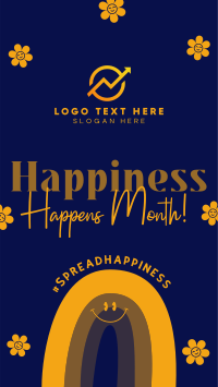 Spread Happiness Instagram Story