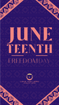 Juneteenth Freedom Revolution Instagram Story