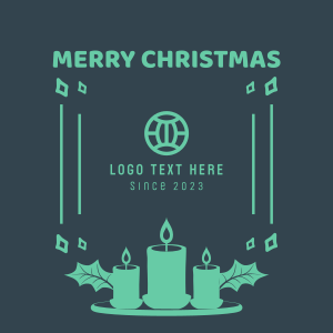 Christmas Themed Candle Twitch Profile Picture Image Preview