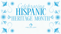 Traditional Hispanic Heritage Month Facebook Event Cover