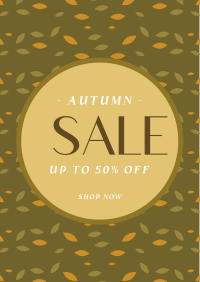 Autumn Flash Sale Flyer