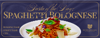 Retro Pasta of the Day Facebook Cover Image Preview