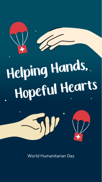 Helping Hands Humanitarian Day Instagram Reel