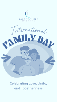 International Family Day Celebration Instagram Reel Design