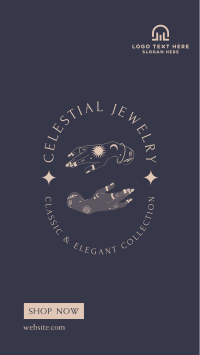 Celestial Collection Facebook Story Design