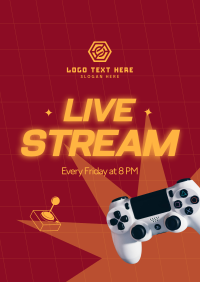 Live Stream Poster