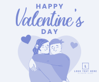 Valentines Couple Facebook Post