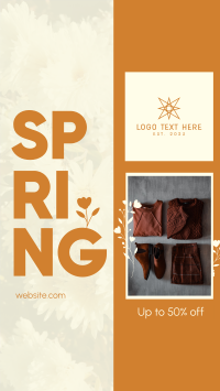 Spring Fashion Sale Instagram Story Design