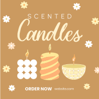 Sweet Scent Candles Instagram Post Design