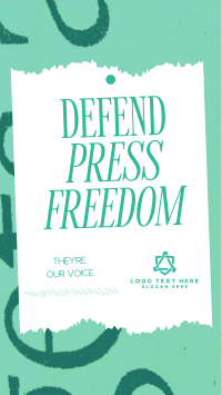 Defend Press Freedom Instagram Reel